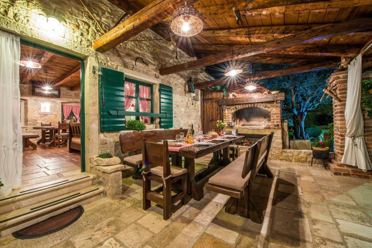 Villa Sisman Donji Zemunik المظهر الخارجي الصورة
